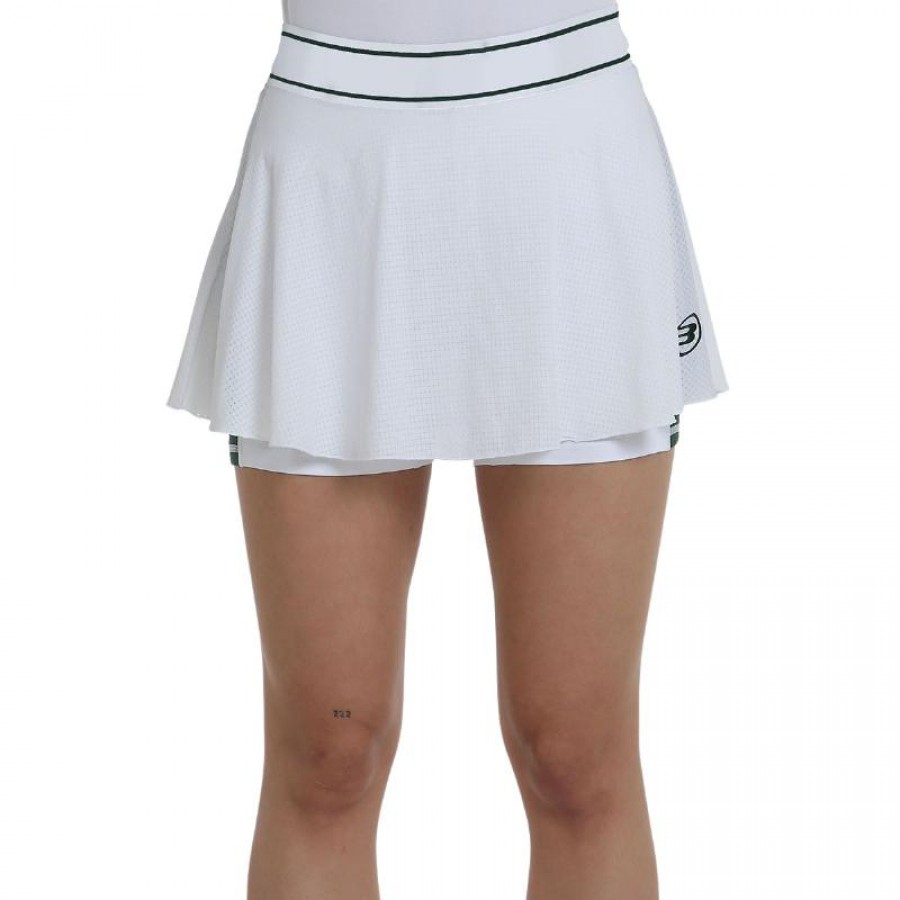 Falda Bullpadel Laza Blanco  Oferta + Barato