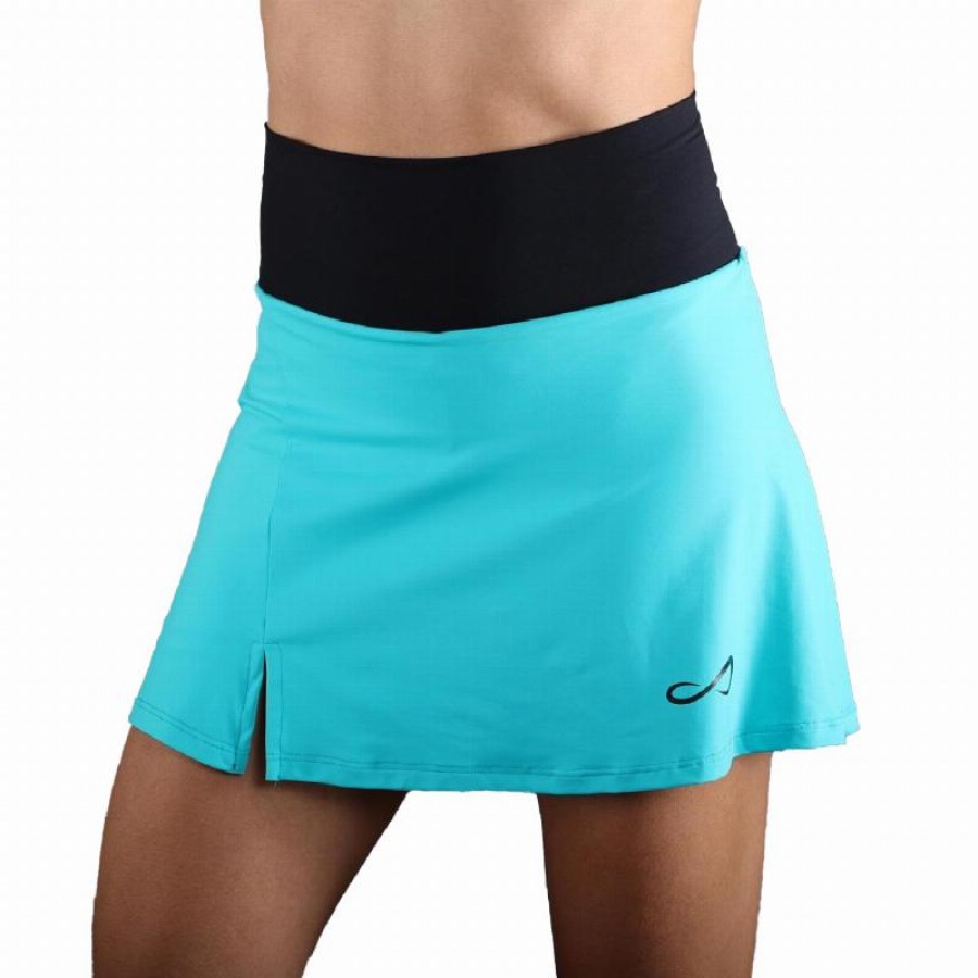 Falda Flou sans fin Azul  Offre - Pas cher