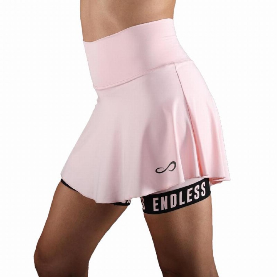 Falda Endless Chill Rosa Cristal  Oferta + Barato