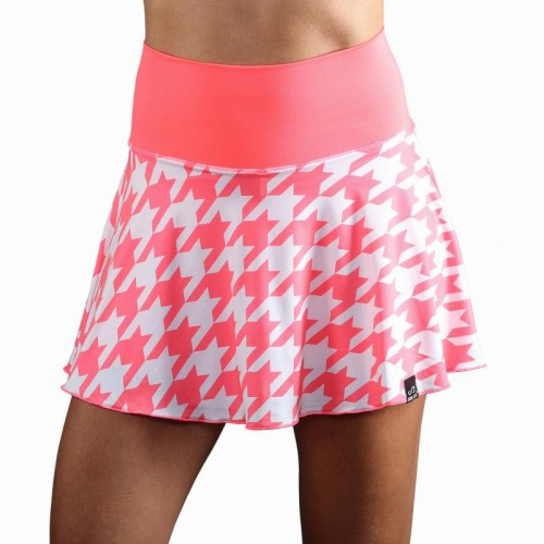Falda Endless Lux II Pied-de-Roun Coral