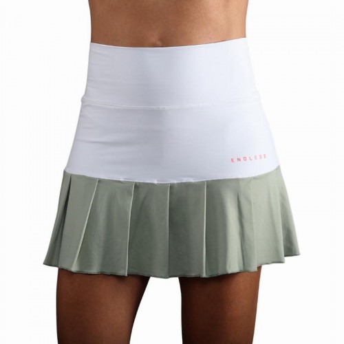 Endless Ottey Skirt White Light Green