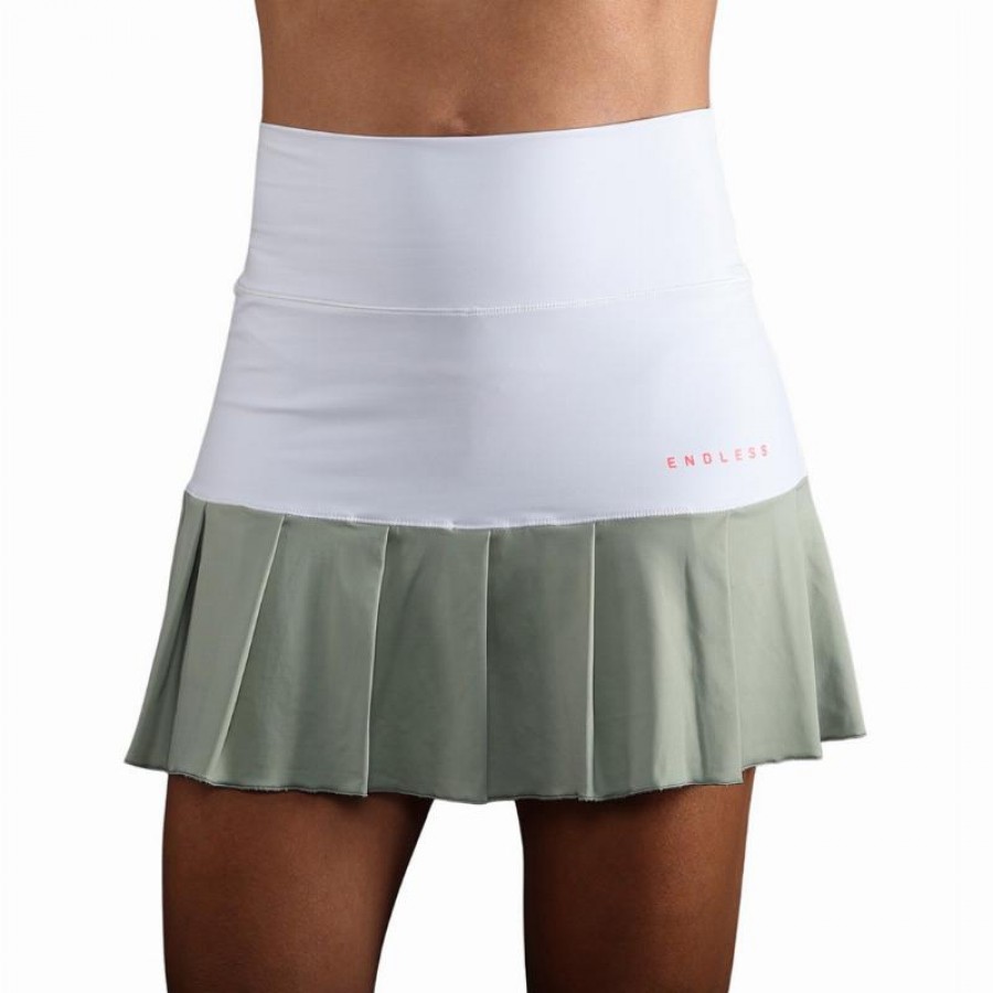 Endless Ottey Skirt White Light Green