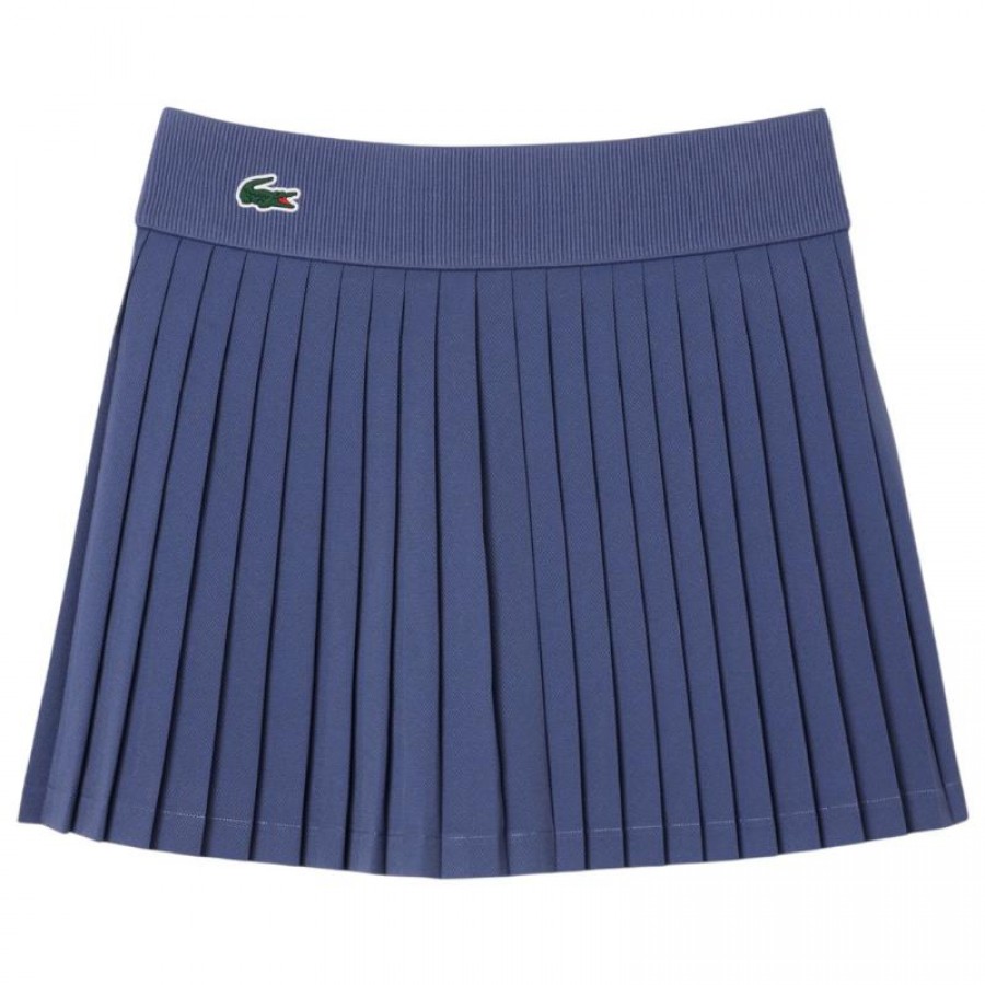 Falda Lacoste Ultra Dry Violeta Azul  Offerta + Economico
