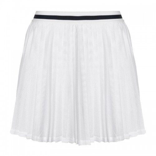 Falda Wilson Team Pleated Blanco