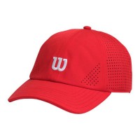 Wilson Active Perforated Cap Red