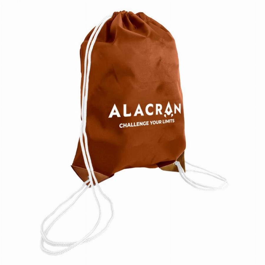 Gymsack Alacran Marron Blanco