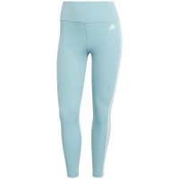 Leggings Adidas 3 Stripes Blu Menta  Offerta + Economico