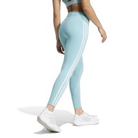 Leggings Adidas 3 Stripes Blu Menta  Offerta + Economico