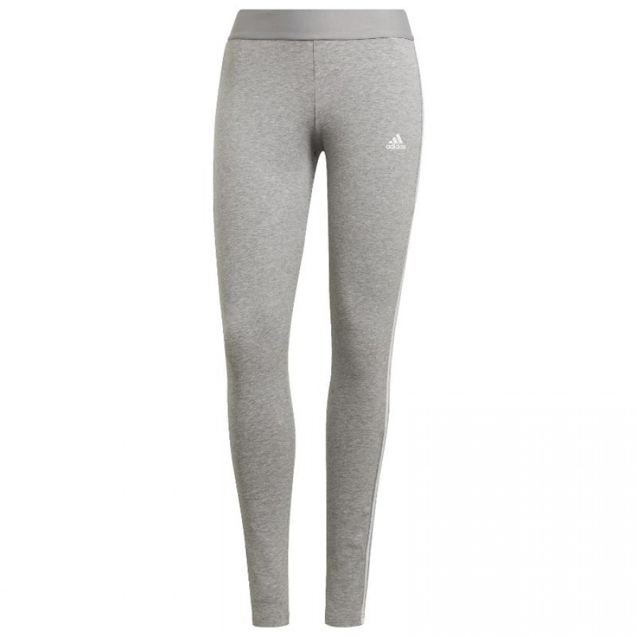 Adidas 3 Stripes Leggings Grigio Bianco  Offerta + Economico