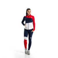 BB Nano Tights Navy Blue Red  PADELPOINT BB Nano Tights Navy Blue Red