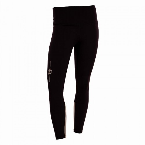 Black Crown Los Black Gray Leggings
