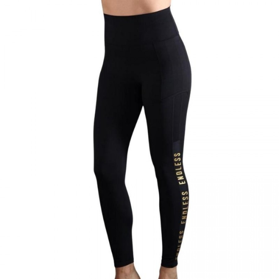 Mallas Endless Syncro Negro Oro  Offre - Pas cher