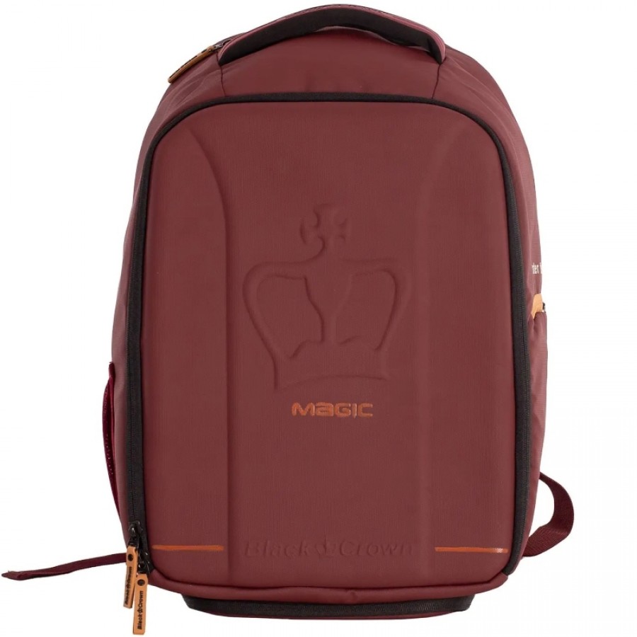 Black Crown Magic Bordeaux Gold Backpack  Offer + Cheap