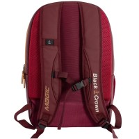 Black Crown Magic Bordeaux Gold Backpack  Offer + Cheap