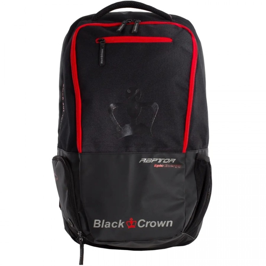 Mochila Couronne Noire Raptor Negro Rojo  Offre - Pas cher