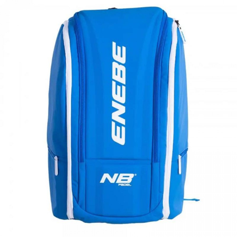 Enebe Mustang Blue White Backpack  PADELPOINT Enebe Mustang Blue White Backpack