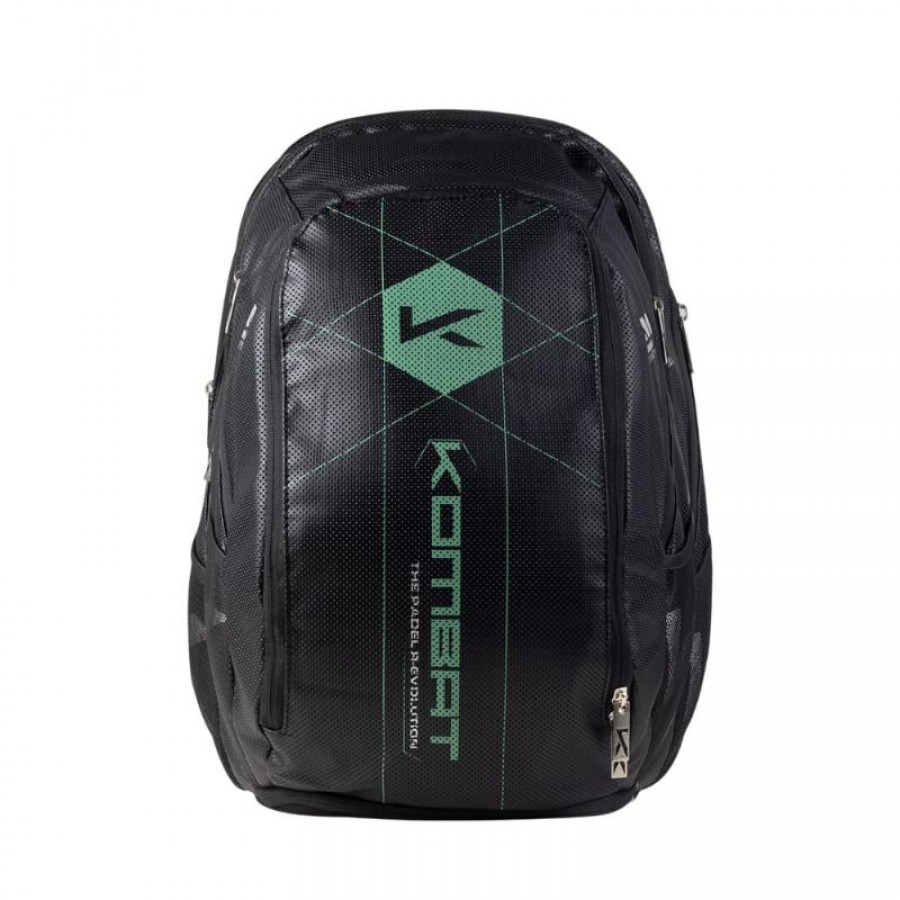 Mochila Kombat Manu Martin Vesubio Negro Verde  Oferta + Barato