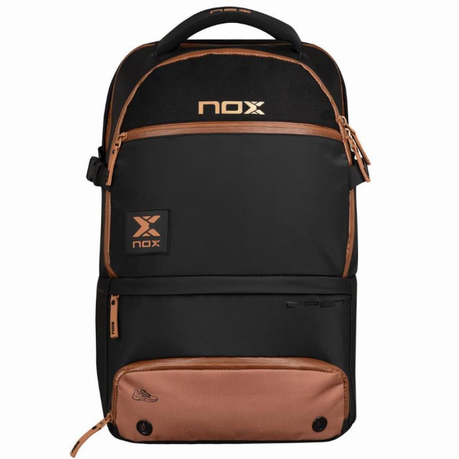 Mochila Nox AT10 Luxury Open Series Negro Marron  Oferta + Barato