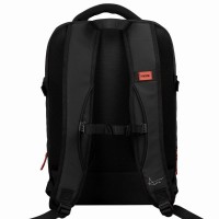 Mochila Nox AT10 Luxury Open Series Negro Rojo  Oferta + Barato