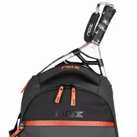 Mochila Nox AT10 Luxury Open Series Negro Rojo  Oferta + Barato