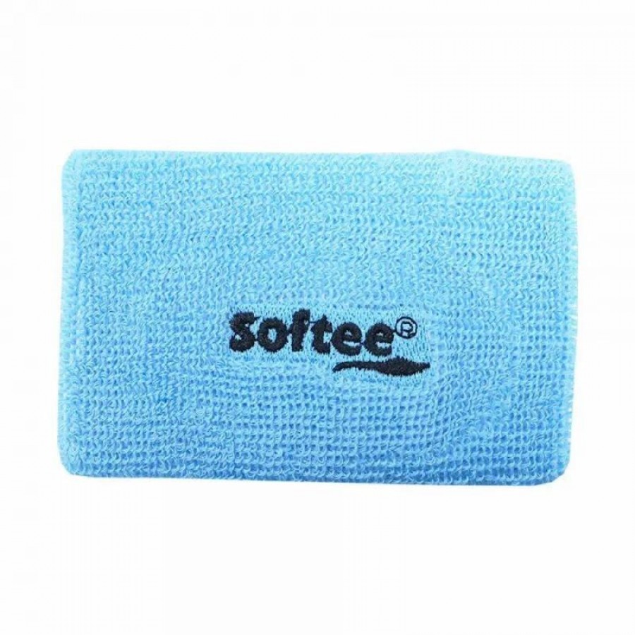 Softee Wide Blue Wristband