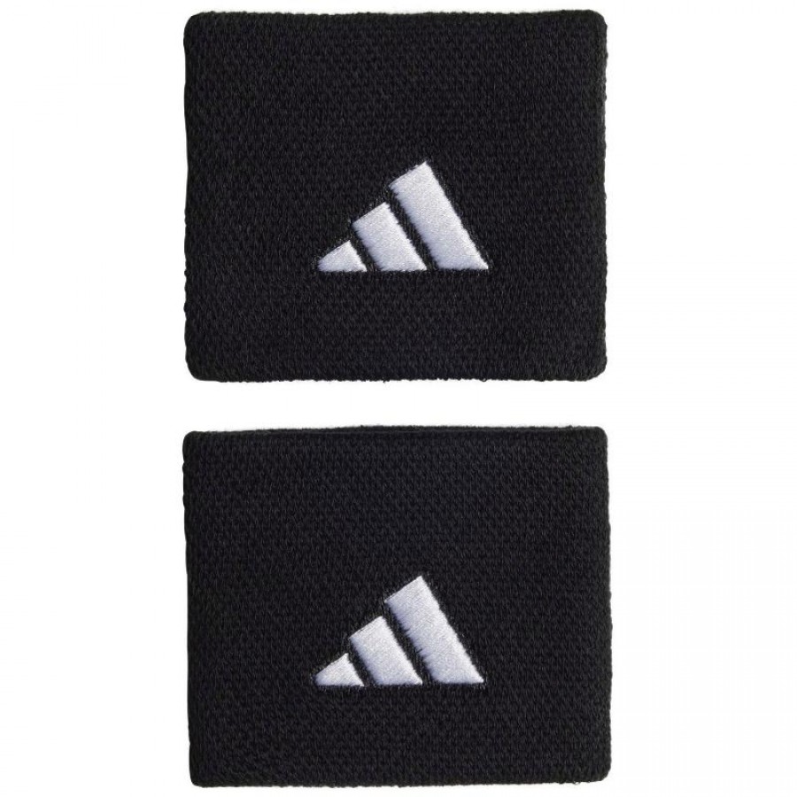Pulseiras Adidas Preto Branco 2 Unidades  Oferta + Barato