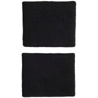 Pulseiras Adidas Preto Branco 2 Unidades  Oferta + Barato