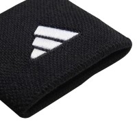 Pulseiras Adidas Preto Branco 2 Unidades  Oferta + Barato