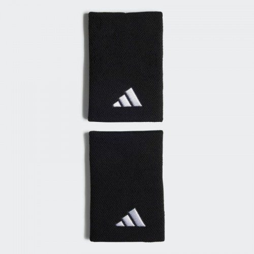 Adidas Black Large Wristbands 2 Units