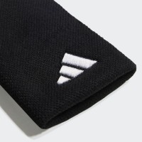 Adidas Black Large Wristbands 2 Units  Offer + Cheap