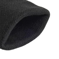 Muñequeras Adidas Negro Plata 2 Unidades
