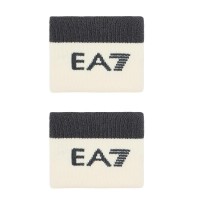 Muñequeras Armani EA7 Tennis Pro Crema 2 Unidades