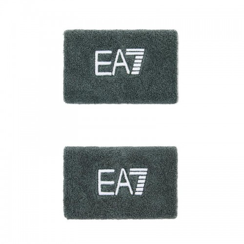 Armani EA7 Tennis Pro Long Green Wristbands 2 Units