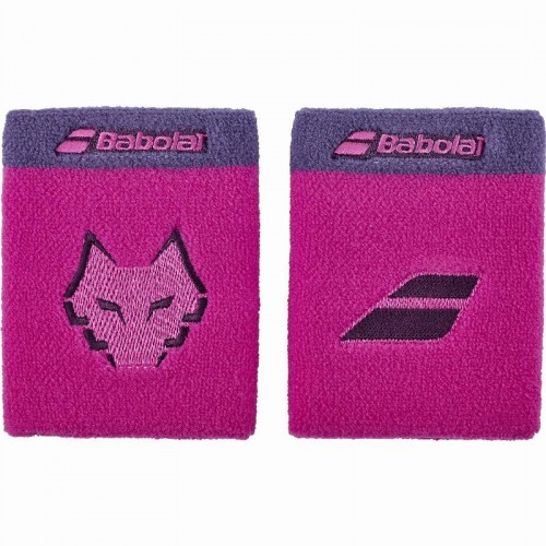 Babolat Juan Lebron Terry Jumbo Raspberry Wristbands 2 Units