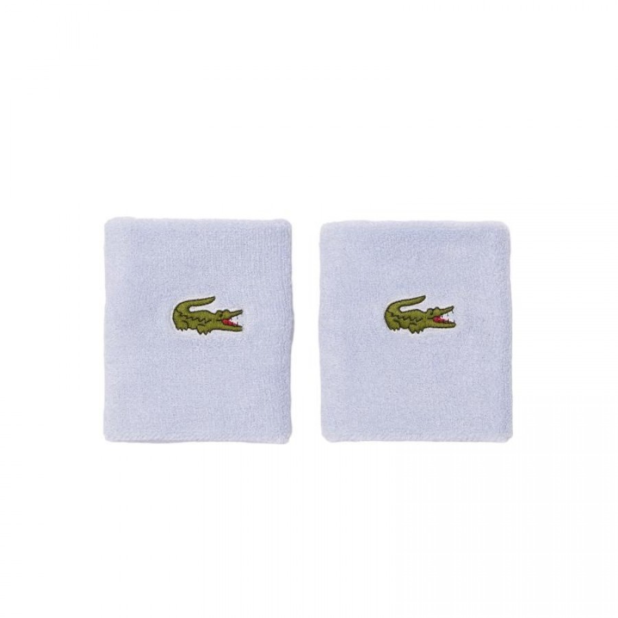 Lacoste Sky Blue Wristbands 2 Units