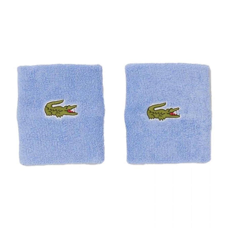 Muñequeras Lacoste Azul Violeta 2 Unidades