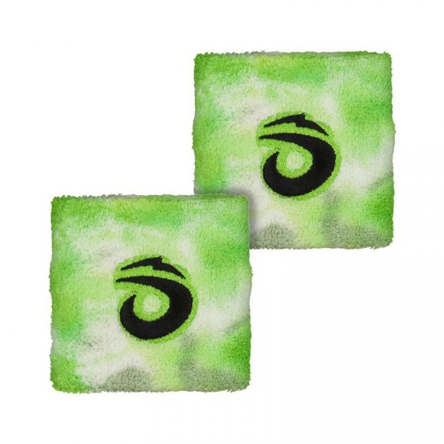 Lok Tyedye Green Wristbands 2 Units  Offer + Cheap