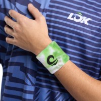 Lok Tyedye Green Wristbands 2 Units  Offer + Cheap