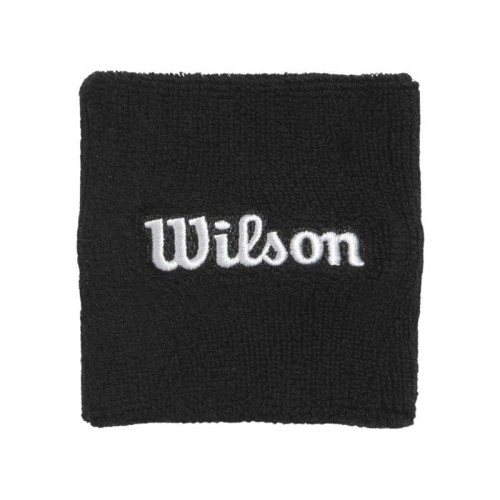 Wilson Black Wristbands 2 Units