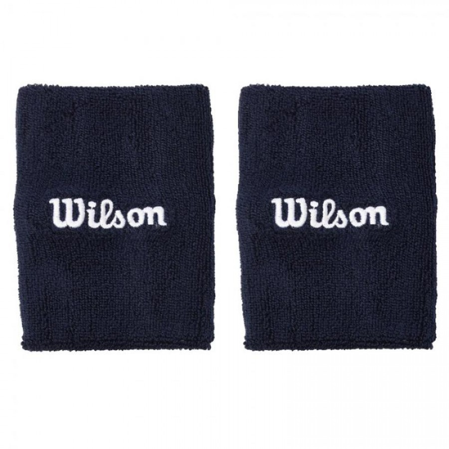 Wilson Wide Terry Pulseiras Azul Marinho 2 Unidades  Oferta + Barato