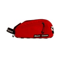 Black Crown Chiron Red Toiletry Bag