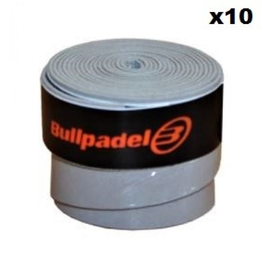Overgrips Bullpadel Blanc Lisse 10 Unites   Offre - Pas cher