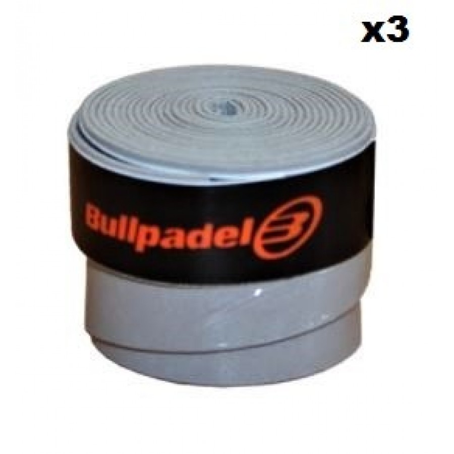 Overgrips Bullpadel White Smooth 3 Units  Offer + Cheap