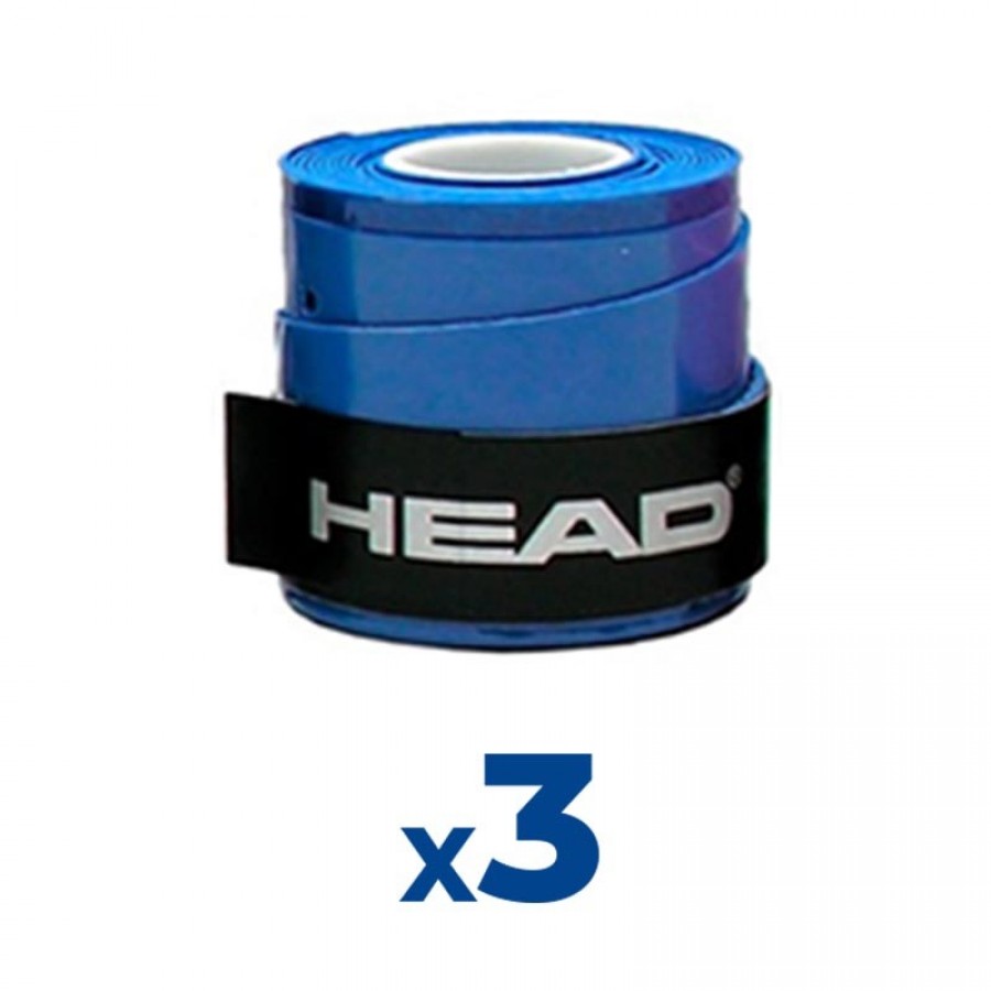 Overgrips Head Xtreme Soft Blue 3 Units