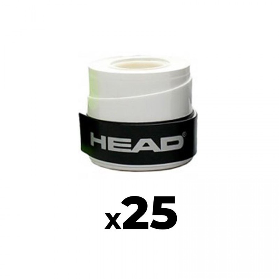 Overgrips Head Xtreme Soft Blanco 25 Unidades