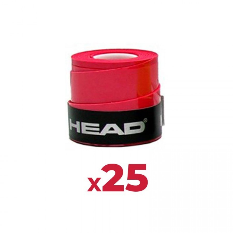 Overgrips Head Xtreme Soft Red 25 Units