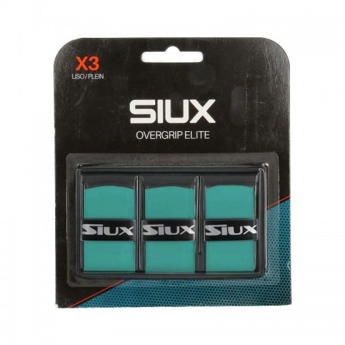 Siux Elite Turquoise Overgrips 3 Units