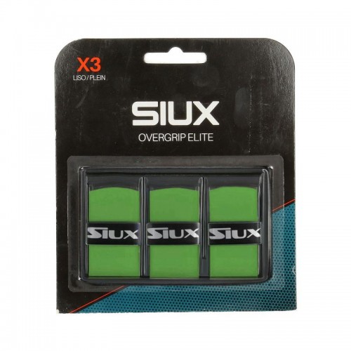 Siux Elite Green Overgrips 3 Units