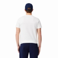 Pack Lacoste Novak Djokovic T-shirt blanc et casquette marine  Offre - Pas cher
