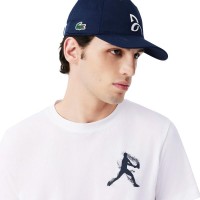 Pack Lacoste Novak Djokovic T-Shirt White and Black Cap